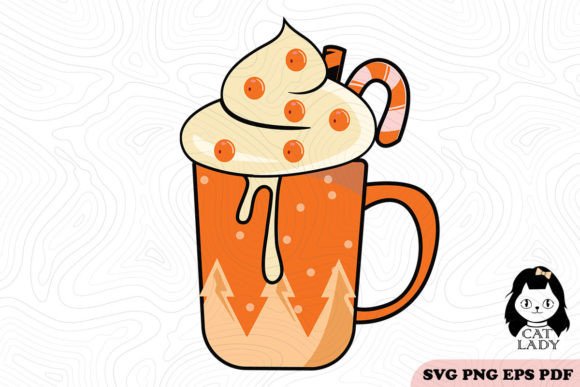 Coffee Cup Thanksgiving SVG PNG