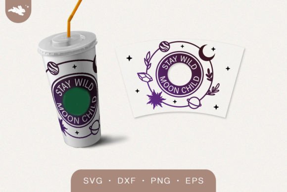 Stay Wild Moon Child Cup Wrap SVG: Crafts & Graphics Review
