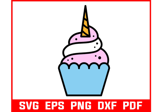 Unicorn Cup Cake Svg Review